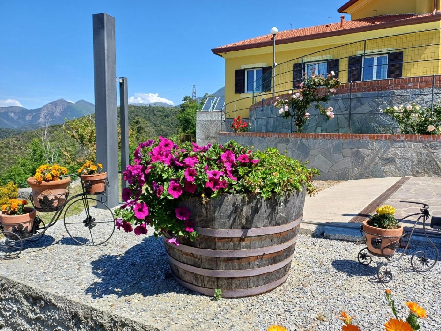 Joivy Villa Guanna - Charming Flat With Garden Bracco エクステリア 写真